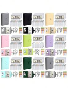 1set A6 Budget Binder With Zipper Envelopes,Money Saving Binder, Money Organizer, Saving Challenge Book With Envelopes, Budget Book, Budget Planner, Budget Book With Cash Envelopes - Multicolor - View 11