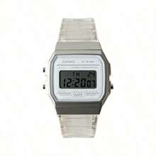 Casio Reloj electrónico impermeable para hombre/mujer con correa, calendario, alarma y cronómetro. Reloj electrónico retro cuadrado pequeño de material de goma, adecuado para uso diario, con estilo deportivo y de moda. Modelos: F-91W-3/F-91WS-4/F-91WS-7/F-91WG-9/F-201WA-9A/LA670WA-1/F-91WM-2A/F-94WA-9/F-91WM-7A/F-91WM-3A/F-91WS-2