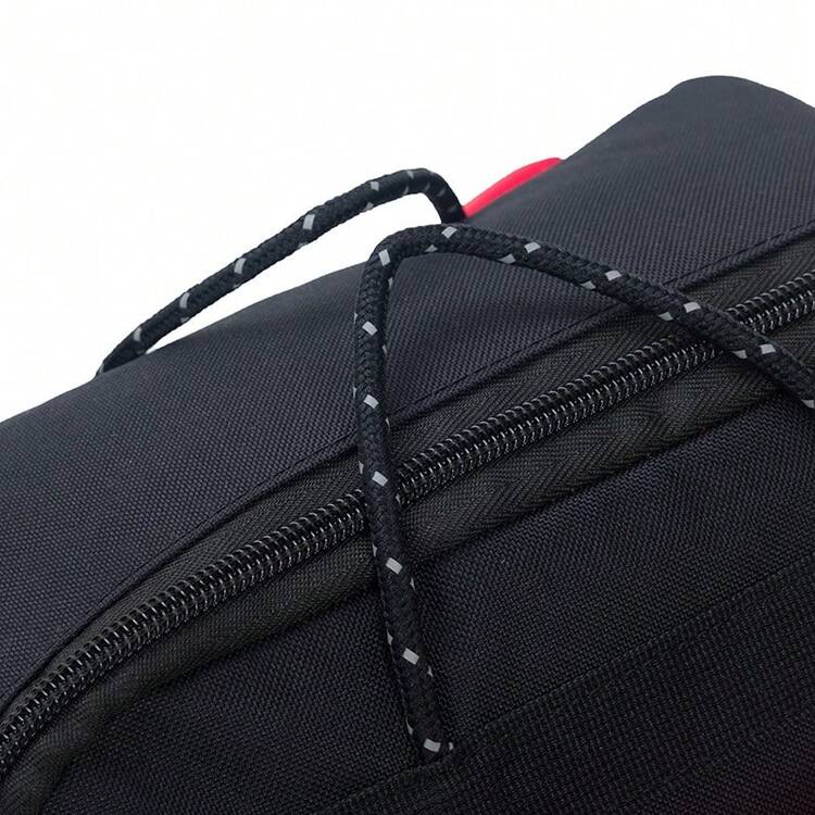 Nike Children's Cute Cartoon Backpack, Casual Bag, Sports Bag, Student Backpack With Adjustable Shoulder Strap Design, Daily Outdoor Travel Bag HM9973-010 - Black/White/University Red - View 9