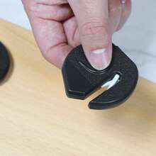 家用迷你磨刀器，快速磨刀器，磨刀石，便携式磨刀器，多功能快速磨刀器 - 黑色 - 查看 6