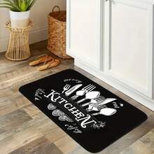1/2/3pcs Set Flannel European-Style Home Kitchen Decorative Mat, Knife And Fork Fatigue-Resistant Cushioning Mat,  Anti-Slip, Soft And Comfortable, Easy To Clean, Suitable For Bedroom, Living Room, Dining Room, Bathroom. - khác - Xem 4