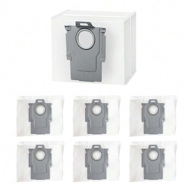 أكياس الغبار لشفاط الأتربة روبوروك S8+، S8 برو، S7 ماكس فولترا، S7 برو أولترا، S7 ماكس فولترا، Q5، Q5+، Q5 برو+، Q5 ماكس+، Q7، Q7+، Q7 ماكس، Q7 ماكس+، Q8 ماكس+، G10 برو، G20، G10s، G10s بيور أولترا، سعة كبيرة 3 لتر أكياس شفط قابلة للتخلص منها