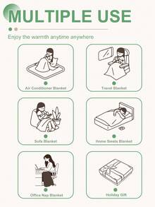 1 pieza Manta de franela de Bluey - Perfecta para la decoración de la habitación, súper suave, ligera, con estampado de dibujos animados, ideal para uso doméstico, uso diario, también un gran regalo de cumpleaños para amigos, familiares o usted mismo. Esta manta es acogedora y cálida, suave y fácil de cuidar, con un estilo lindo y un diseño de borde de Bluey, adecuada para la decoración de la habitación. Nota: El tamaño es de 28*39 pulgadas (aproximadamente 71*99 cm), muy compacto. - Multicolor - Ver 7