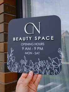 Custom Business Nameplates, Commercial Wall Signs, Personalized Plaques, Restroom Signs, Office Door Signs, Apartment Signs, Hotel Room Signs, Customized Office Door Plates, Company Name Plates, Personalized 3D Acrylic Wall Signs, Hotel Room Number Plates, Restroom Signs, Apartment Signs - Multicolor - View 6