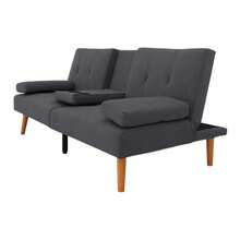 Sofá Cama Easy Living Elliot Gris Oscuro - Gris Oscuro - Ver 8