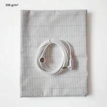 1pc Grounding Sheet, Grounding Mat, Connects To Earth, Relieves Fatigue, Improves Sleep And Health, Includes Grounding Cable (US Plug, Adapter Not Included)