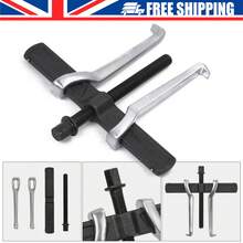 2 Jaw Gear Puller 8" Sliding Arm Pulley Flywheel Bearing Extractor Removal Tool - Black - View 1