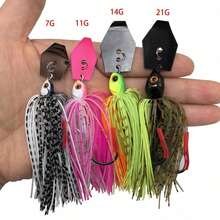 7G/14G/11G/21G Fishing Lure, Spinner Bait, Blade Jig Dancer Buzzbait, Wobbler Chatterbait For Bass Pike Fish