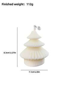 Folding Christmas Tree Shaped Aromatherapy Candles, Snowman Candles, Decorative Candles, Gift Candles, Soy Candles, Suitable For Home Decoration, Fireplaces, Candle Centers, Birthday Candles, Candle Holders, Friend Gifts, Women's Gifts, Home Candle Decoration, Decorations, Christmas Gifts, Christmas Decorations
