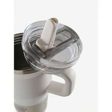 STANLEY - The  ProTour Flip Straw Tumbler 20OZ Premium Stainless Steel Bottle Insulated Mug Cup Portable Water Bottle Large-Capacity Coffee Cup Water Cup With Handle And Straw, For Travel, Home, Office, Gift, Ice Drinks And Hot Drinks Christmas Gift New Year Gift - 1472 霜凍消退 - 查看 3