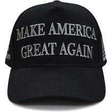 Never Surrender  Hat, 2024 America Great Black Hat USA Embroidered Adjustable Baseball Cap, Musk's  Hat - màu đen - Xem 3
