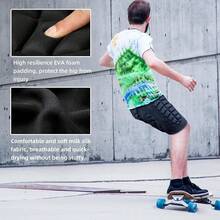 3D Hip Protection Eva Butt Pads Protective Padded Shorts Crash Pad Impact Gear For Skiing Skating Snowboarding Skateboarding - Small - View 6