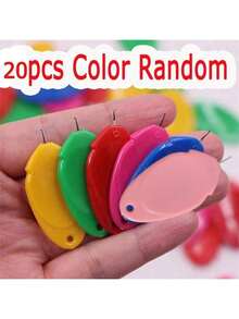 5-20pcs/Multi-Pack Needle Threaders For Sewing Machines And Hand Sewing - Easy-To-Use Assorted Colors Thread Guide Tool Set For Seniors - Multicolor - View 15