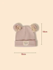 6 gorros de punto para bebé, disponibles en 8 colores, gruesos y cálidos para el invierno, con diseño minimalista y lindo, adecuados para niños de 1 a 6 años para actividades al aire libre como senderismo/esquí y uso diario en invierno