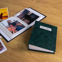 Das 6-Zoll-Klassik-Fotoalbum kann 100 Fotos für Reiseerinnerungen, Familienerinnerungen und Sammlungen aufnehmen