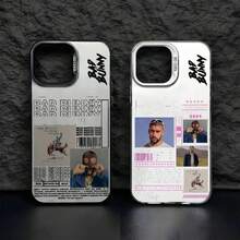 Custodia per telefono album d'arte compatibile con 17, 16, 15, 14, 13, 12, 11 Pro Max Air, multicolore, opaca, con effetto laser metallico aurora, compatibile con 17, 17 Pro, 17 Pro Max - Z4 - Visualizzare 4