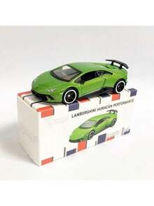 Burago 1:64 Scale Diecast Alloy Car Model Collection, Official Licensed Replica Of , , Cadillac, , Chevrolet, Collectible Toy Cars, Gift For Men - Lamborghini Huracan-green - View 4