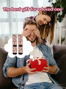 Custom Face Socks, Personalized Funny Face Socks, Can Support Photo Customization Of Socks, Suitable For Giving To Friends, Father's Day Gifts, Mother's Day Gifts - Multicolor - View 5