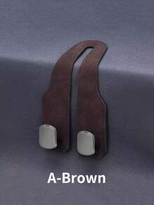 汽车座椅头枕挂钩 汽车双头枕钱包挂钩 汽车后排座椅头枕挂钩 用于悬挂手提包、包、衣服和钱包