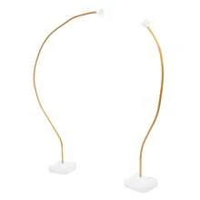 Upgraded Balloon Arch Stand Kit In Gold, Includes 1.5m & 2.5m Bendable Frames With Complete Accessories For Event Decor - Gold - View 4