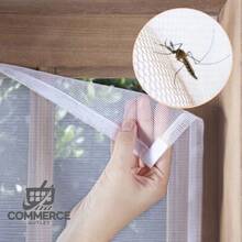 KIT 2 Adjustable Anti-Mosquito Screens Ideal For Windows 1.80m X 1.50m And 1.50m X 1.30m - 白色 - 查看 3