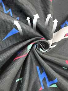 定制葡萄牙国家队足球球衣#7，青少年足球服套装 - 涤纶，圆领上衣和短裤，适合男孩运动训练和休闲穿着，非常适合户外 - 黑色 - 查看 6