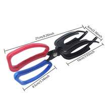 1 قطعة مقبض قابض للأسماك محمول بمخالب 2/3 وأسنان 3 ملقط أسماك مضاد للانزلاق لمعظم أسماك المياه العذبة والسرطان