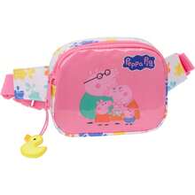 Safta Pochete infantil  "Baby Pig" para meninos e meninas - Pochete ajustável, leve e segura com design adequado para crianças, ideal para escola, viagens ou atividades ao ar livre ⚫ Frete grátis ✅ Entrega em 24/48 horas para a Espanha (continental) - Rosa - Ver 1