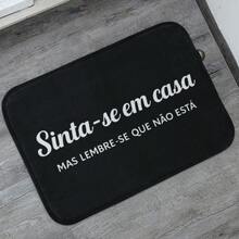 55x35cm Non-Slip Entrance Door Mat - màu đen - Xem 1