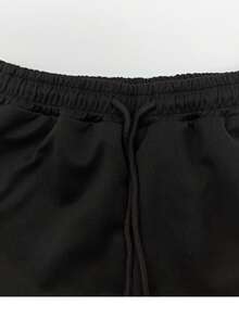 Two Pieces Women's Casual Color Blocked Single Breasted Long Sleeved Jacket Top And Drawstring Pocket Sports Pants Set For Spring And Autumn Winter Wear