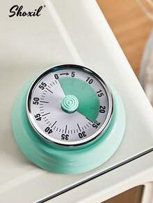 shoxil 1Pc Magnetic Kitchen Timer, Mechanical Timer, Time Reminder, Suitable For Baking And Kitchen Use