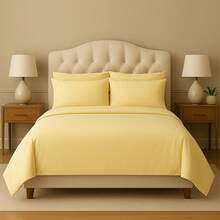 Vibe Check: Ultra Chill Bamboo Blend Sheets – 6PC Cloud Soft Set With Deep Pockets – Cooling, Wrinkle-Free, Aesthetic – Dorm, Apartment, Or Glow-Up Bedroom Must-Have – Twin, Full, Queen, King, Cal King - 奶油 - 查看 1