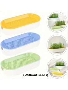 Cat Supplies Cat Snacks Cat Cat Hydroponics Box Cat Grass Planter Hydroponics Cat Grass Box Set (No Seeds) Cat Accessories