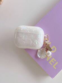 Compatible With AirPods 4 & Pro 3, Luxury & Fashionable Shell Butterfly Earphone Case