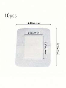 50/30/20/10 Pieces Of Adhesive Wound Dressings/Wound Dressings/Gauze Pads With Breathable Edge, Latex Bandage/Adhesive Wound Dressings