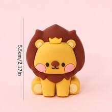 2pcs/8pcs/Set Wild One Cake Topper Jungle Animals Cake Decoration Giraffe ElephantLion Tiger Cake Animals Birthday Party Decoration