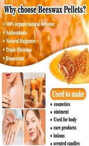 CARGEN Yellow Beeswax Pellets- 430g (095lb) Organic Beeswax Pellets Triple-Filtered Natural Bees Wax Cosmetic Grade Bee Wax For DIY Candles Skin Care Lip Balm Soap