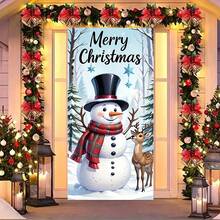 圣诞装饰横幅。节日装饰适用于圣诞主题派对装饰、门饰和花园装饰。 - 彩色 - 查看 9