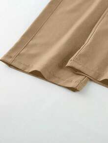 1pc Young Boys Fashion Versatile Casual Comfortable Street Chic Commute School Holiday Everyday Durable Dirt-Resistant Soft Multi-Pocket Straight Leg Cargo Pants, Spring/Summer/Autumn/Winter