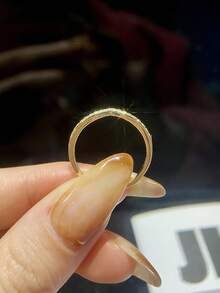 1Pc LuxuryMoissanite Diamond Engagement Ring Wedding Band For Women S925 Sterling Silver V-Shape Gold Ring Promise Ring Eternity Ring Anniversary Valentine's Day Ring Luxury Ladies Jewelry Gifts