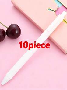 1/5/10/20/50pcs Customized Text/Logo Macaron Color Neutral Pens, Simple Push-Type Signing Advertising Pens For Students, Office Supplies, Ideal For Anniversary Commemorations Or Bridesmaid Gifts, Personalized Luxury Advertising Neutral Pens With Engraved Text, Personalized Wedding Gifts, Motivational Pens For Employees, Teacher Gifts, Corporate Gifts, Student Gifts, Customized Wedding Gifts, Coworker Gifts, Halloween Gifts,Office Decor - 彩色 - 查看 27