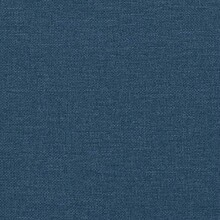 Kopfteil-Kissen "Hvar" Blau 160 cm Stoff