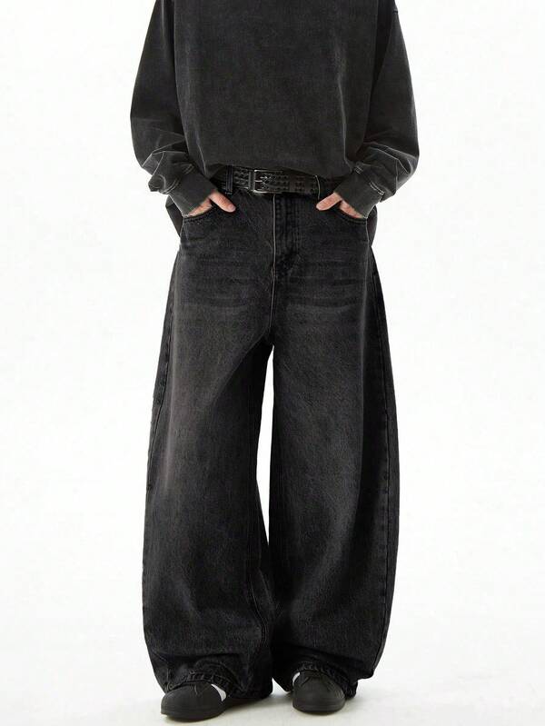 Jungen Loose Fit Jeans im amerikanischen Streetwear Stil