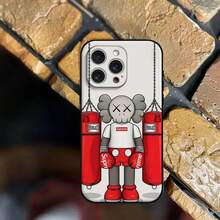 Art K-Kaw-Es Phone Case For Iphone 16 15 11 13 14 Pro Max 7 8 Plus X Xr Xs Max 12mini Black Shell Cover Case.Halloween. - Z5 - Xem 4