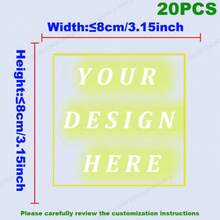 1/2/4/10/20pcs Customizable Heat Transfer Iron-On Stickers - Durable Plastic Decals For DIY Clothing, Hoodies, T-Shirts, Jeans, Backpacks, Canvas Bags And Pillows - Mixed Colors, Personalized Designs - Multicolor - View 4