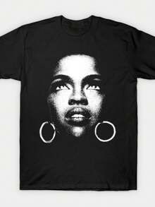 Lauryn Hill T-Shirt - Black - View 1