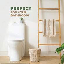 2-Pack White Wicker Trash Cans,23170920 - 白色 - 查看 2