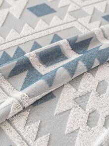 1pc Jacquard Dual-Tone Sofa Cover, High Elasticity, Non-Deformation, Non-Fading, Pet-Friendly, Dirt & Scratch Resistant, Suitable For All Seasons, Machine Washable, Applicable For 1/2/3/4 Seater Sofa (Multiple Sizes Available)