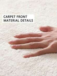 1pc White Bohemian Style Printed Area Rug, Plush Fabric, Soft & Comfortable Touch, Easy Maintenance, Waterproof & Anti-Stain, Non-Slip Backing, Suitable For Lobby, Bedroom, Living Room, Bathroom, Kitchen, Dining Room, Office, Room Decor And Doormat, Holiday Celebration