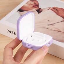 DO AS YOU WISH غطاء واقي من السيليكون لسماعات Redmi Buds 6 Active، ناعم ومريح مع خطاف للتعليق لحماية سماعات أذنك من الخدوش - الأسود - مشاهدة 3